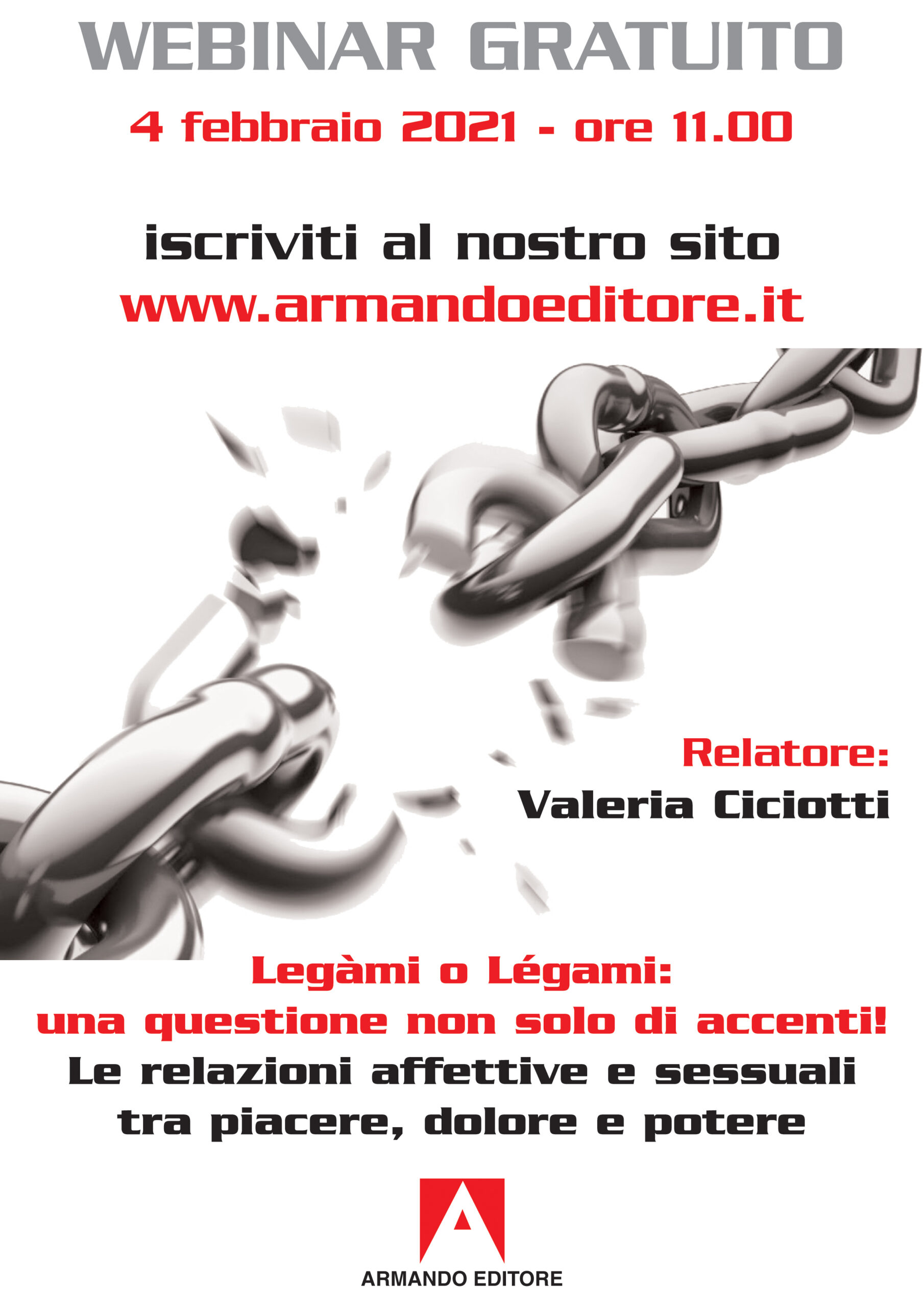 Webinar gratuito di Valeria Ciciotti