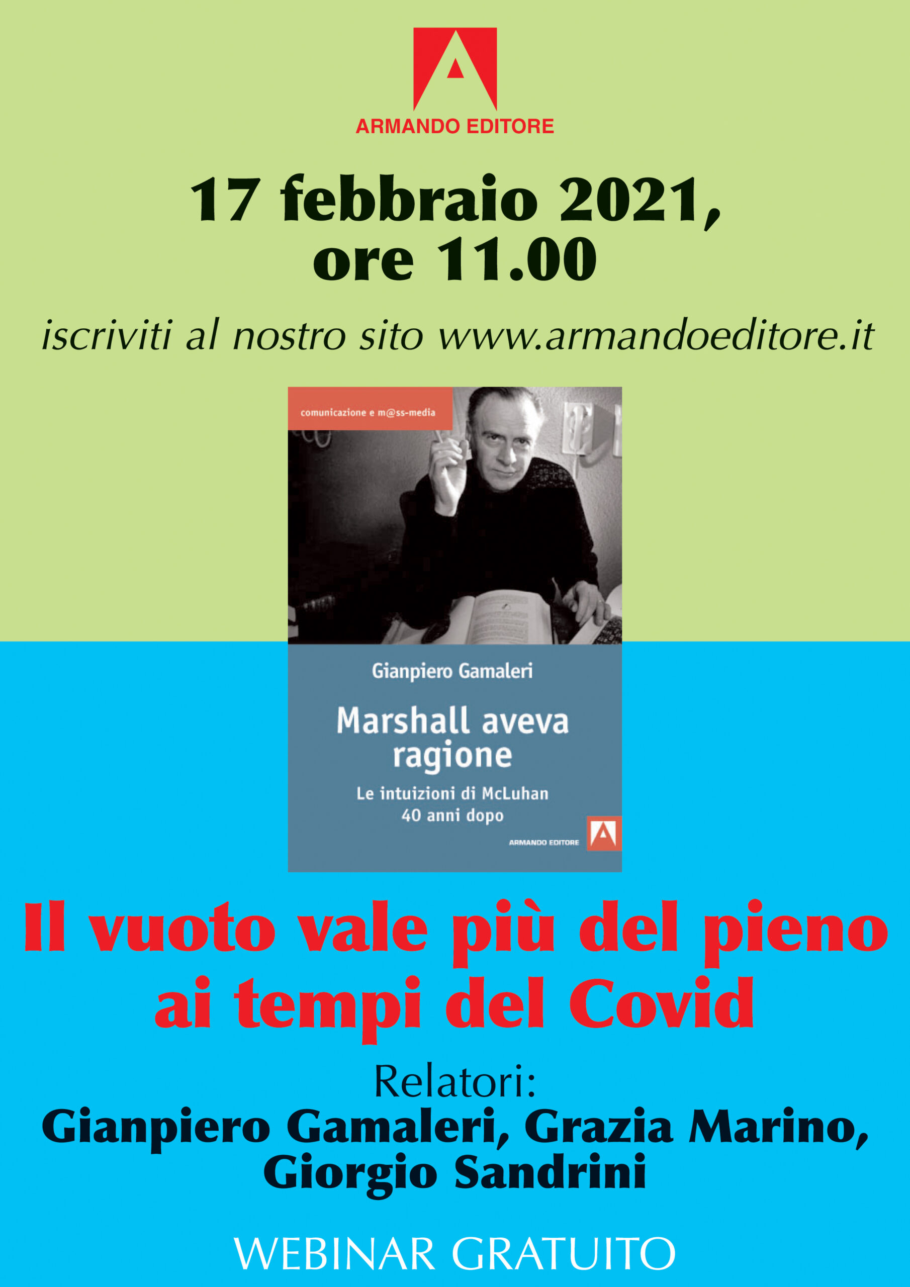 Il vuoto vale più, del pieno ai tempi del Covid