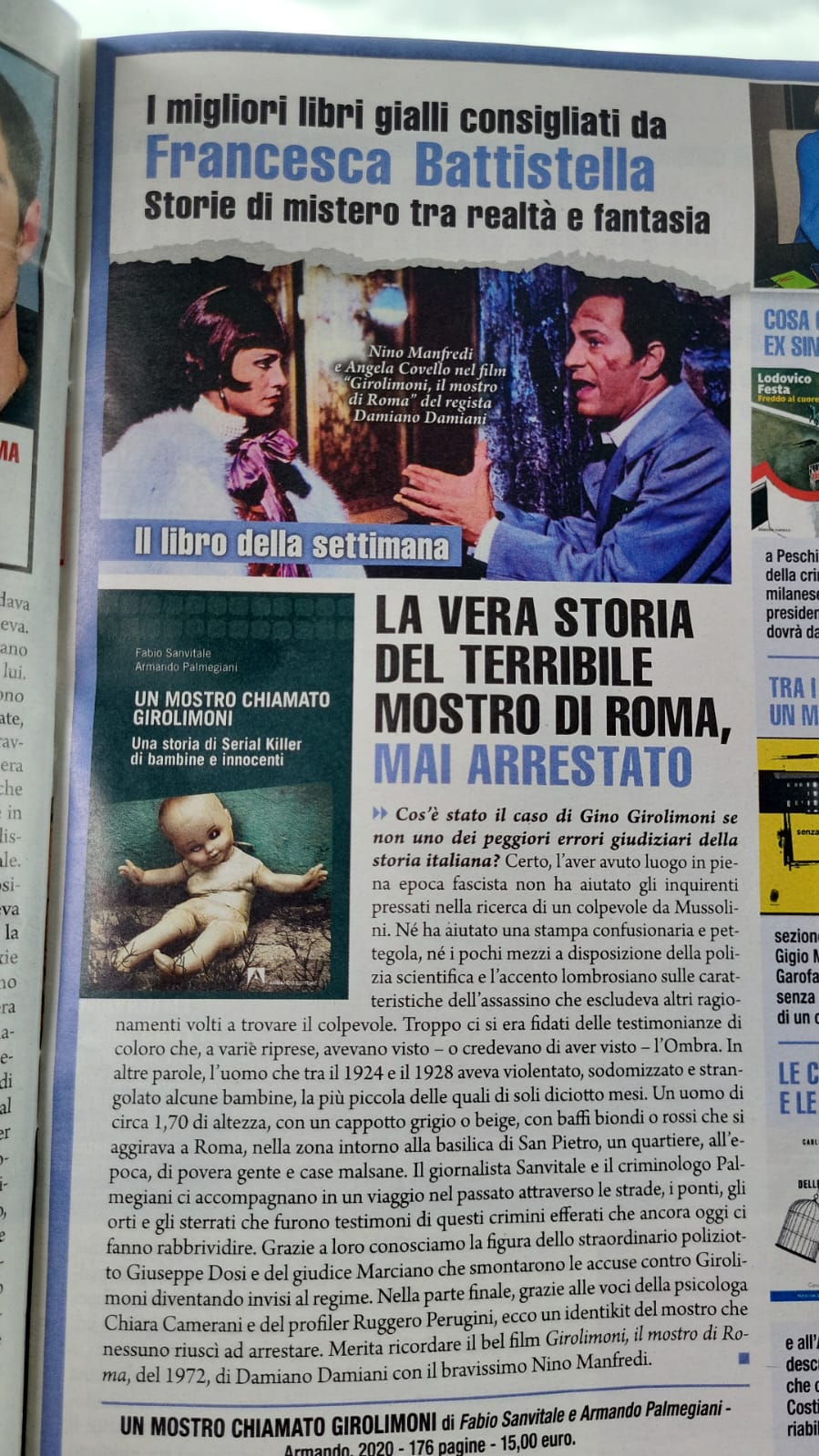 La vera storia del terribile Mostro di Roma, mai arrestato - Armando ...