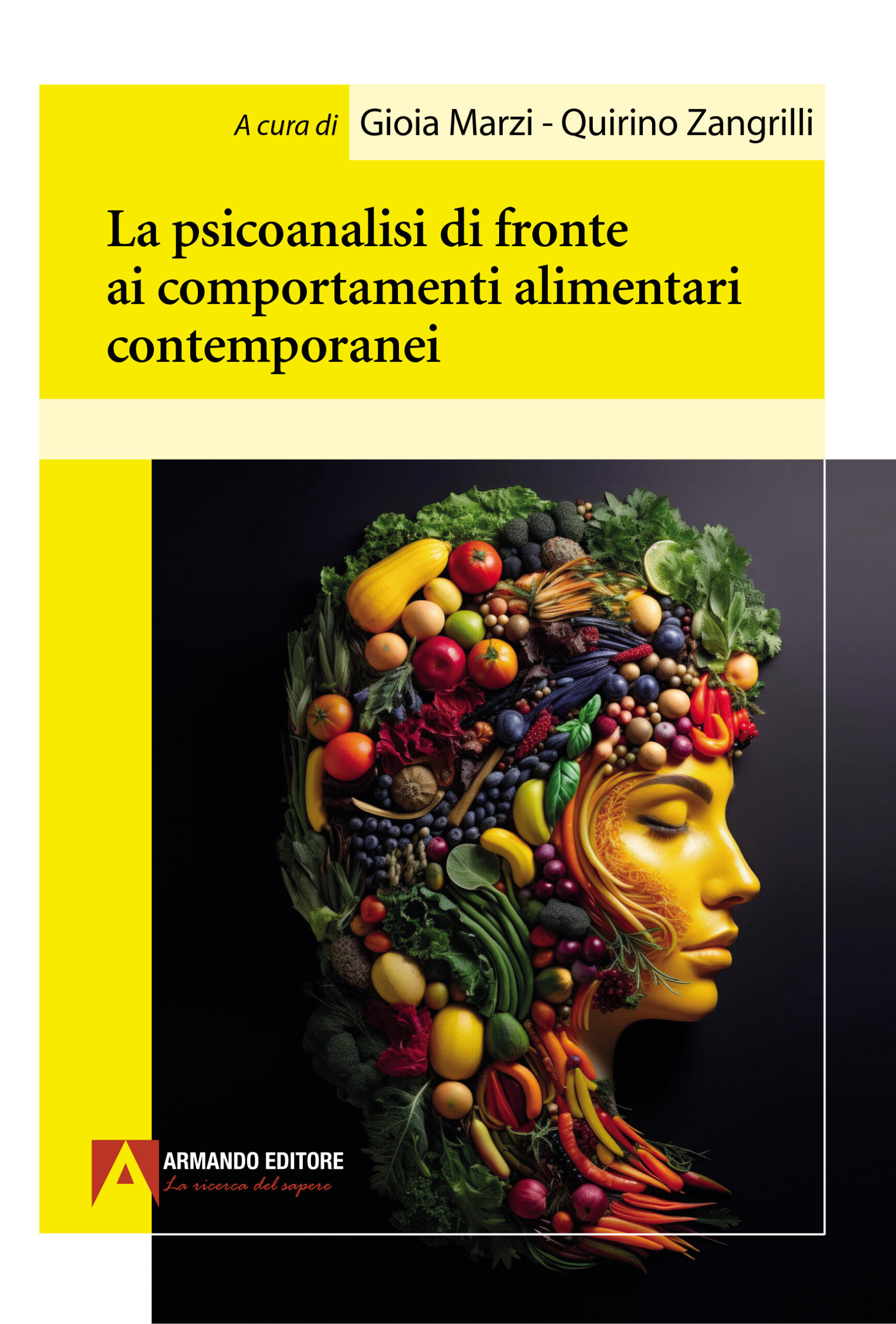 Copertina "La psicoanalisi di fronte ai comportamenti alimentari contemporanei" di Gioia Marzi e Quirino Zangrilli