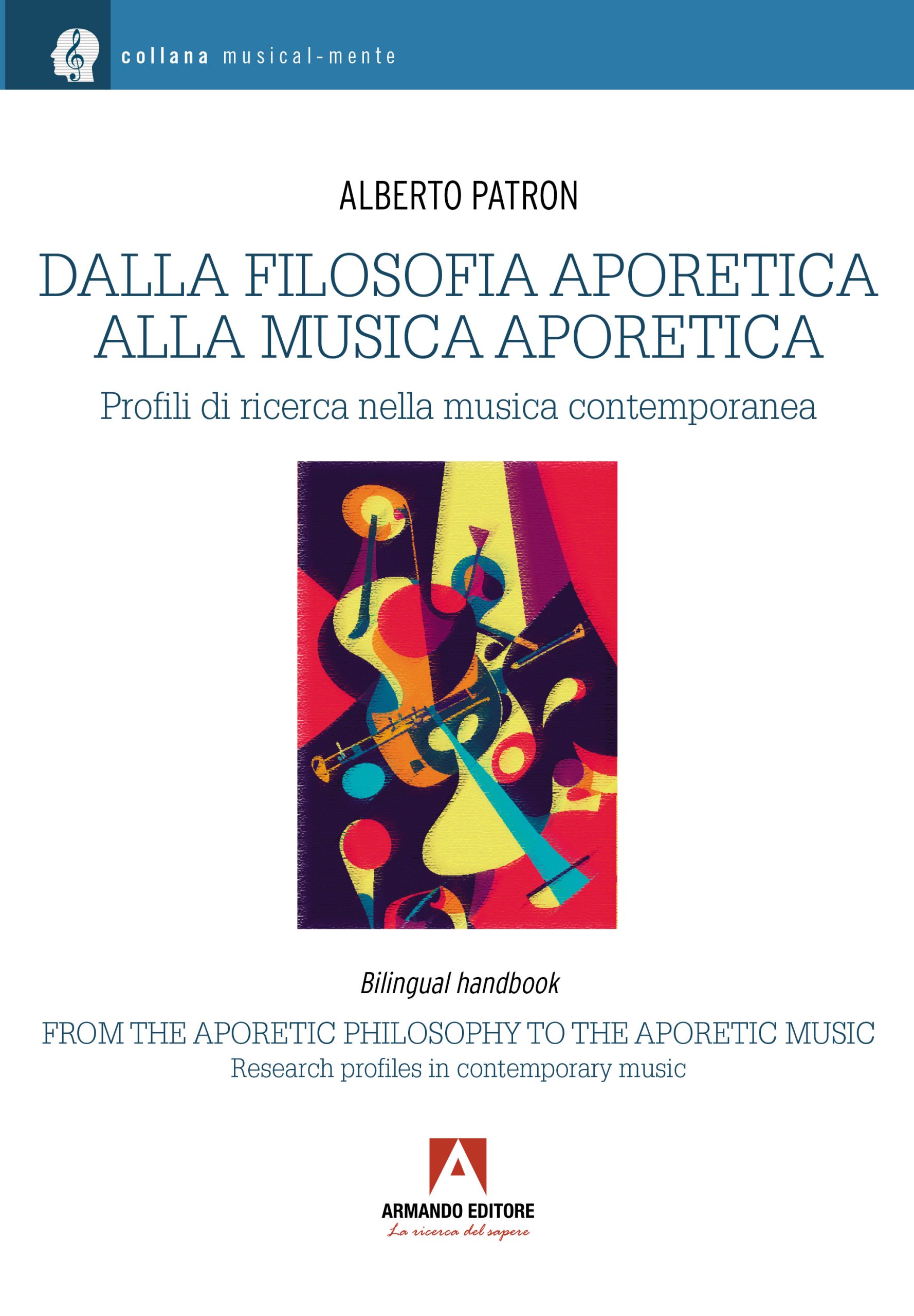 Copertina del libro "Dalla filosofia aporetica alla musica aporetica" di Alberto Patron